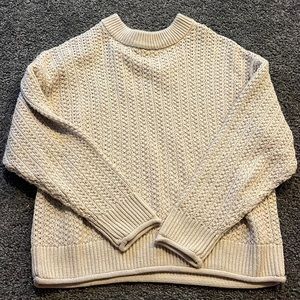 Cropped sweater